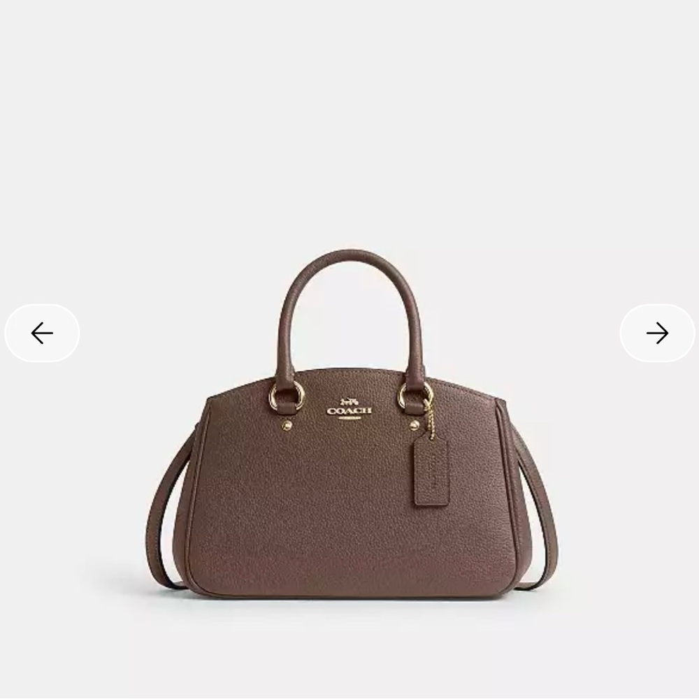 Coach Brown Satchel Bag